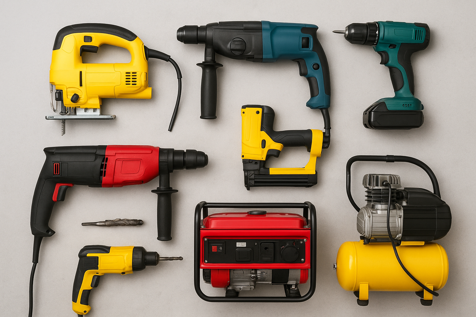 اجاره ابزار و موتور برق در تهران با برند دماسازان